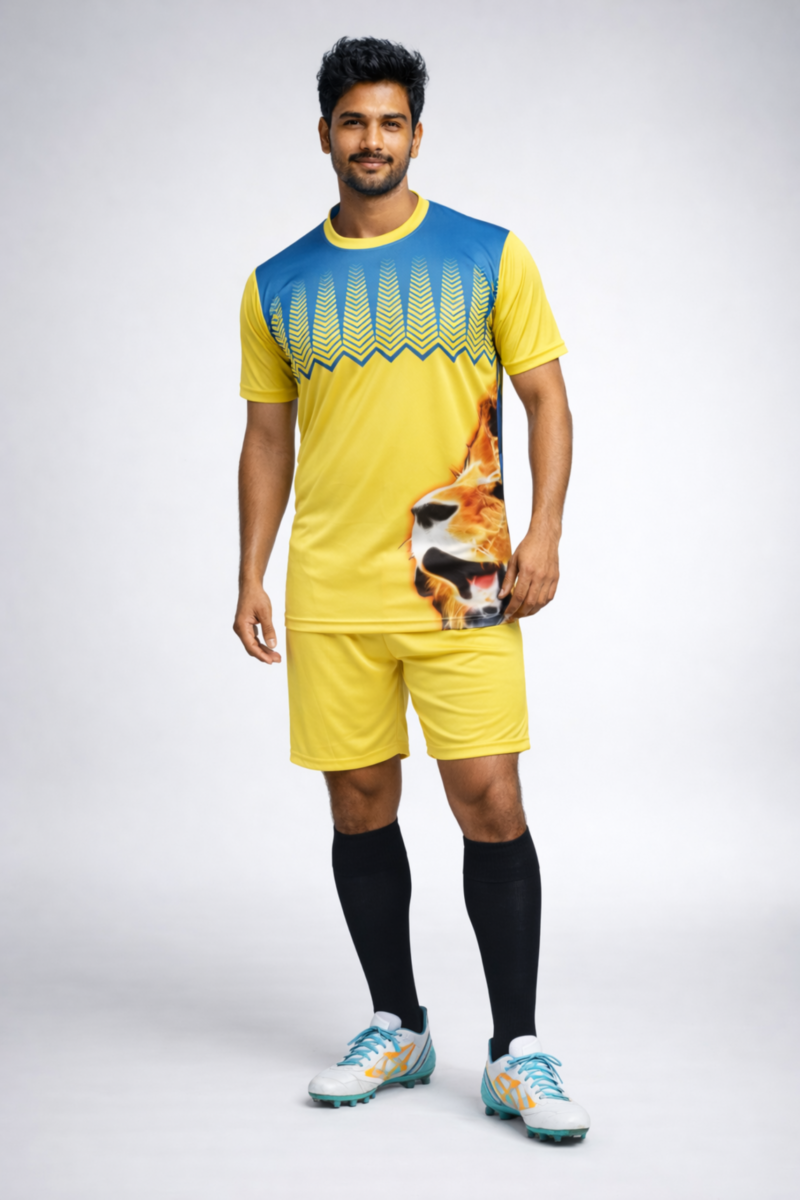 BOHUBESH VORTEX YELLOW JERSEY SET- CKJS YELLOW 1 Bohubesh Vortex Yellow Jersey Set- CKJS Yellow