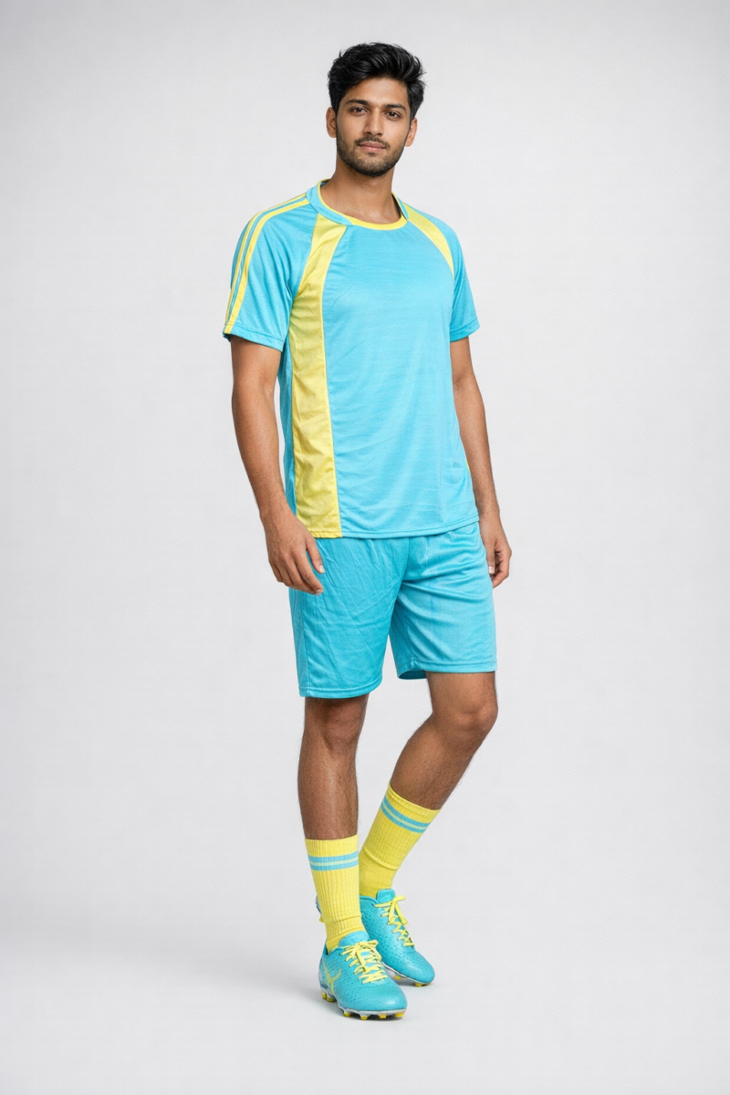 BOHUBESH CORE AQUA YELLOW JERSEY SET - FKJS GREEN 4 Bohubesh Core Aqua Yellow Jersey Set - FKJS GREEN - Image 6