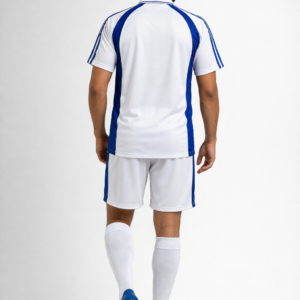 BOHUBESH CLASSIC WHITE & BLUE JERSEY SET - FKJS WHITE 6