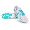 Vector X Trigger 3D Textured Football Shoe Studs – White & Aqua