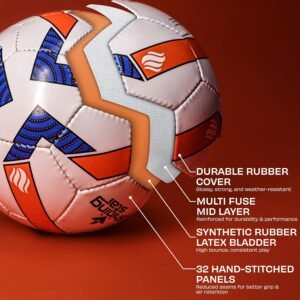 NIVIA SHINING STAR FOOTBALL (SIZE 5) 9